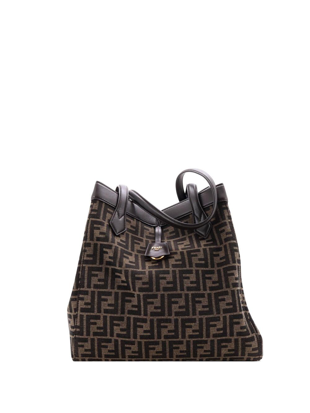 Fendi Origami Tote Zucca Canvas Large #365664F19B
